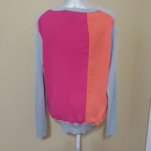 🔮Two by Vince Camuto color block sweatshirt